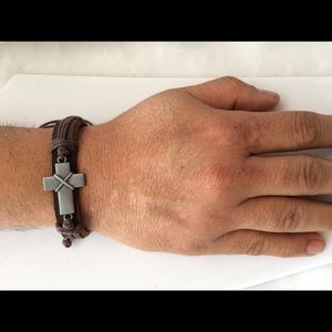 Leather bracelets for men!  The perfect look